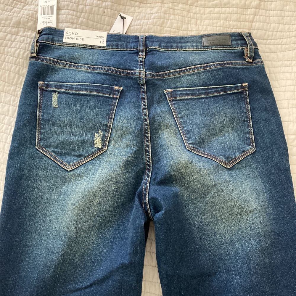 Nicole Miller SOHO Skinny High Rise Jeans - new!